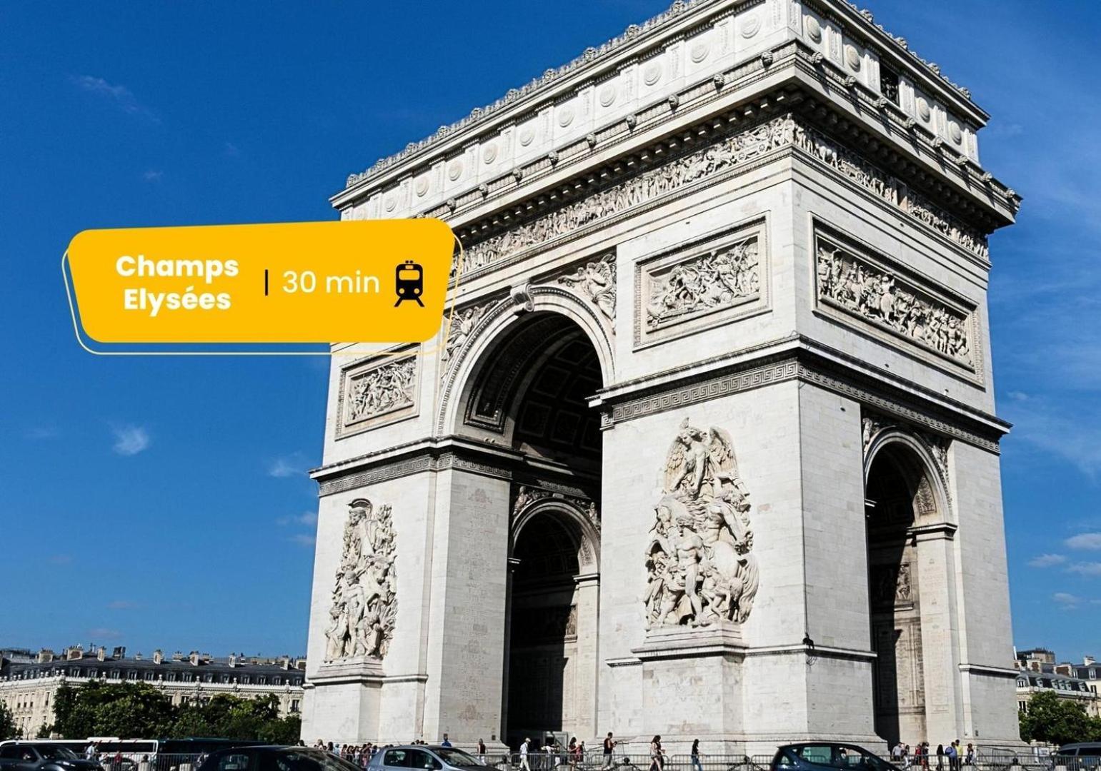 165 Suite Denis - Superbe Appartement A Paris Eksteriør bilde